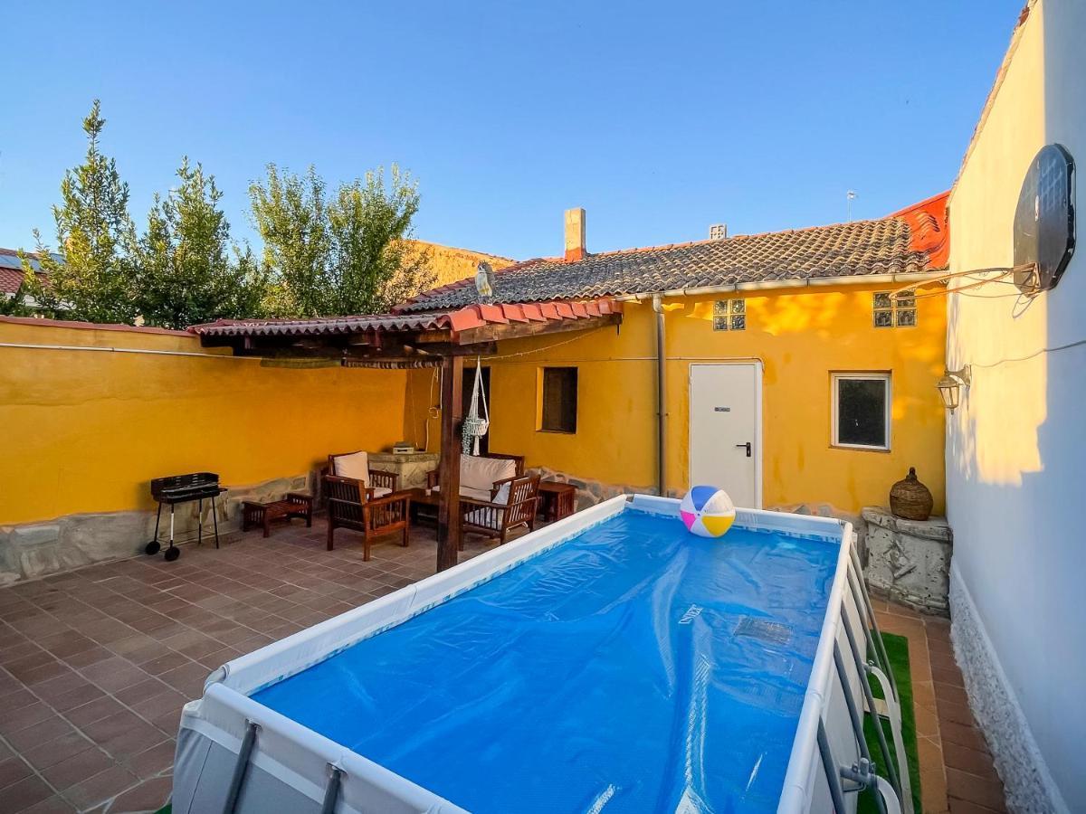 Casa El Arrabal, Casa Con Chimenea, Piscina Y Patio Vila Medina de Ríoseco Exterior foto